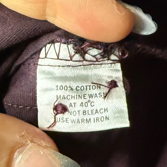 ELLIZA DONATEIN Purple Structured Office Careerwear Buttondown Shirt - Picture 5 of 8